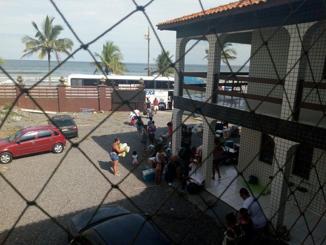 Hospedaria Kali Hotel Mongaguá Kültér fotó